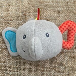 Gund Baby Flappy Elephant Silly Sounds Light Up Plush Ball, Gray, 6"